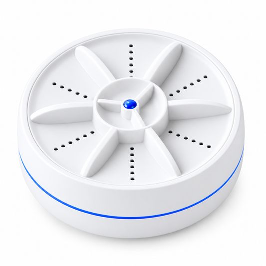 CleanWash™ Portable Ultrasonic Washer for Dishes & Laundry